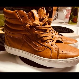 Leather VANS High Tops Men’s size 6
